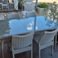 tavolo da giardino 150x90 cm