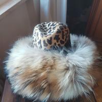 Cappello sartoriale Teodolinda Quintieri in volpe