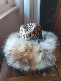 Cappello sartoriale Teodolinda Quintieri in volpe