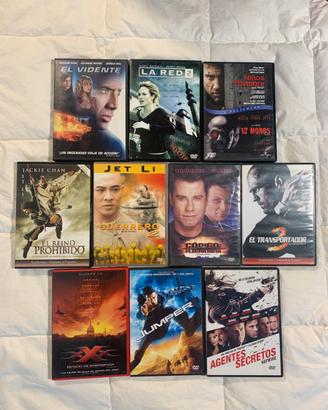 film DVD in lingua spagnola d’azione