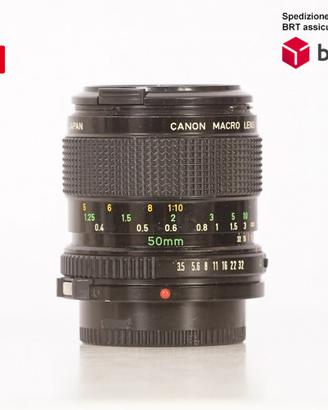 Canon FD 50 F3.5 Macro