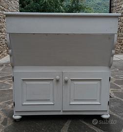 MADIA IN LEGNO BIANCA