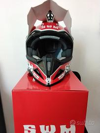 Casco Moto Enduro e Superbike Carbon