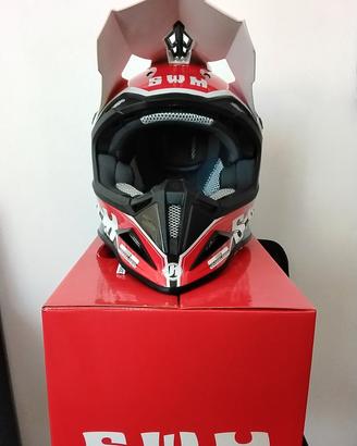 Casco Moto Enduro e Superbike Carbon