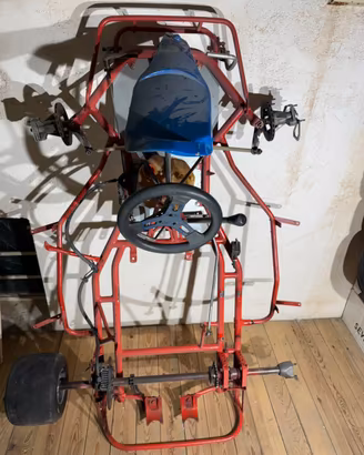 TELAIO GO KART KALÌ D’EPOCA RARISSIMO