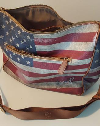 Borsa vintage Ynot? American flag