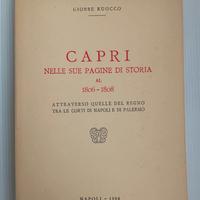 Capri nelle sue pagine di storia al 1806-1808