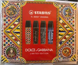 Dolce e Gabbana evidenziatori limited edition