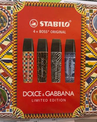 Dolce e Gabbana evidenziatori limited edition