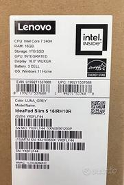 LENOVO IDEAPAD SLIM 5 16”