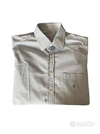 Camicia Uomo Blu e Bianca a Quadri