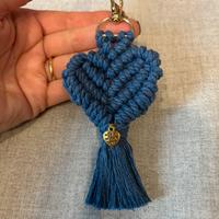 Portachiavi in macramè