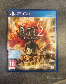 Playstation 4 - Attacco dei giganti Final Battle