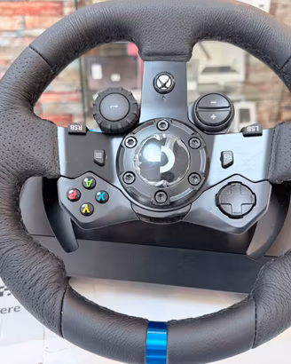 VOLANTE LOGITECH G923 PAR AL NUOVO CON ACCESSORI