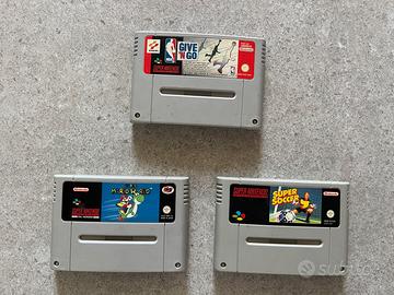 Giochi super nintendo snes super mario all star