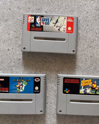 Giochi super nintendo snes super mario all star