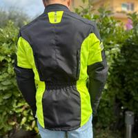 Giubbino, moto junior, nero e giallo