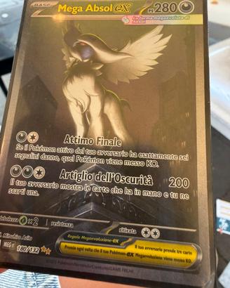 Carta pokemon mega absol
