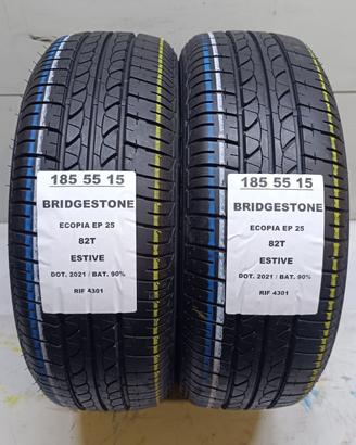 2 GOMME 185 55 15 BRIDGESTONE RIF4301