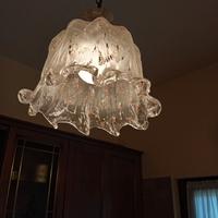 Lampadario in vetro Murano