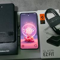 Samsung Galaxy S23+ 256GB Nero + vetro 9H e cover