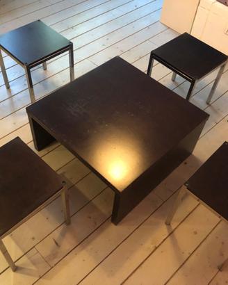 Tavolo stile giapponese allungabile +sgabelli