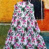 Vestito GUESS multicolore a fiori,Tg.14anni