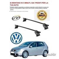 Barre portatutto portapacchi volkswagen golf v 5 5