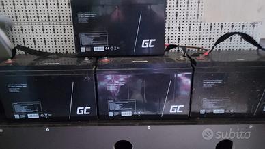 batterie agm gel 12v 100ah green cell