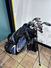 Set Mizuno T-Zoid + legni + Sacca