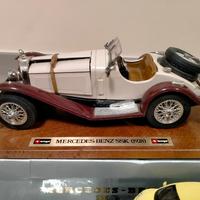 Mercedes Ssk scala 1:18 base legno