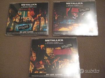 Metallica trittico “No Leaf Clover” CD Singoli