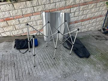 Tavolo campeggio  + materassino gonfiabile
