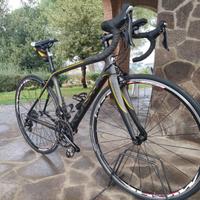 Bici da strada in carbonio 