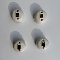 INTERRUTTORI IN PORCELLANA VINTAGE