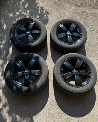 Set 4 cerchi originali MINI 17” Jet Black