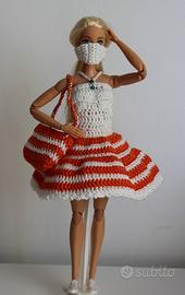 Vestito bambola Barbie