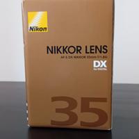 Nikon 35mm f/1.8 DX –  AF non sempre regolare