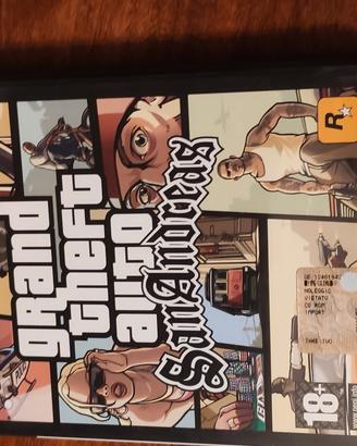 GTA Grand theft auto San Andreas ps2