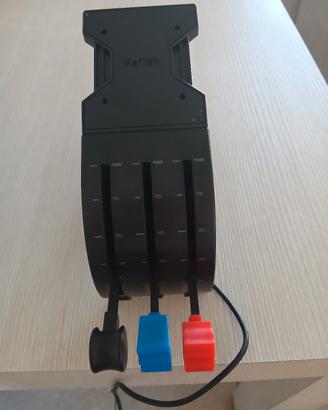 Saitek Yoke Flight Simulator per Pc + Throttle