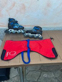 Roller Oxelo  - Taglia Regolabile 38-41 + Borsa