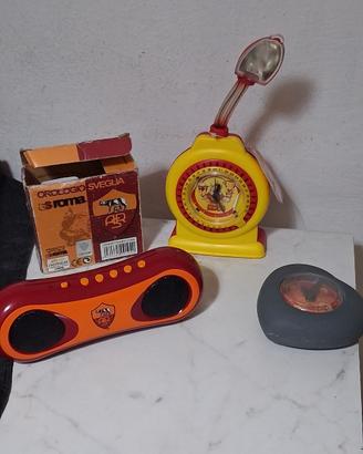 set due orologi piu'una radio