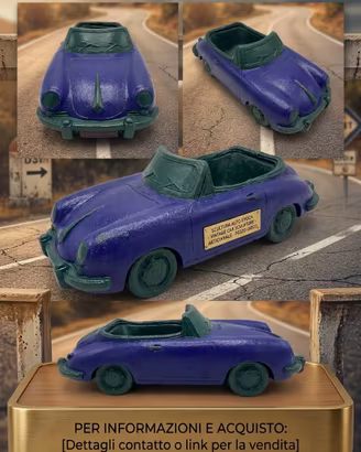 Statua arredo mod porsche 566 anni ‘60