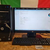 computer e monitor hp intel core I5