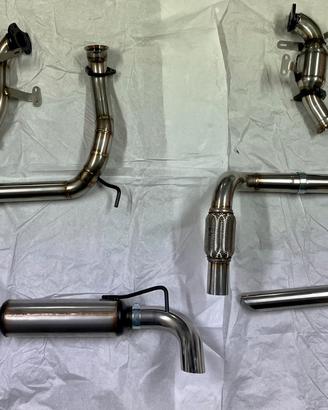 Downpipe, defap e terminale Jeep Wrangler JK