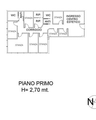 Centro estetico in complesso commerciale