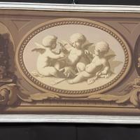 Dipinto tempera su tela