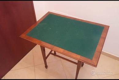 Tavolino in legno massiccio allungabile