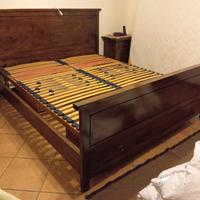 Letto matrimoniale + doga 