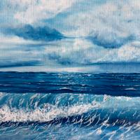 Dipinto mare  “Speranza” ad olio su tela